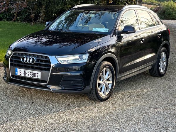 Audi Q3 SUV, Diesel, 2016, Black
