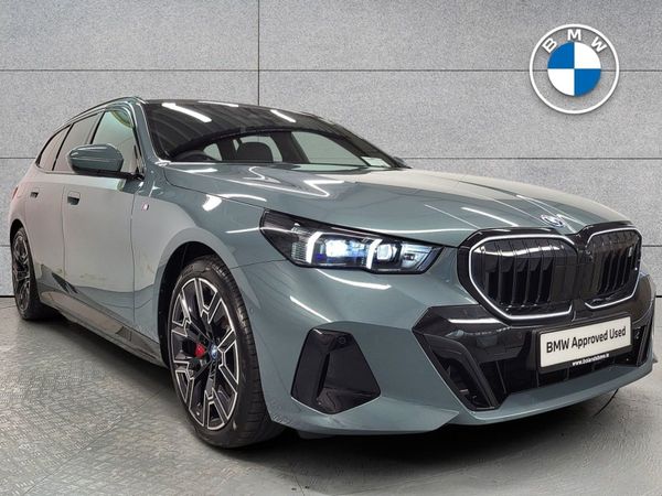 BMW i5 Estate, Electric, 2025, Green