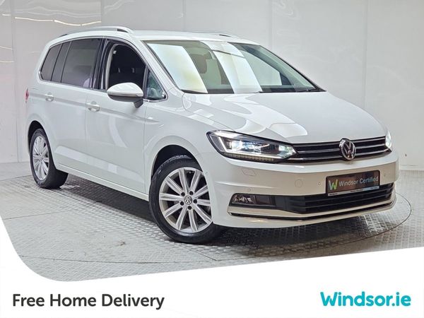 Volkswagen Touran MPV, Petrol, 2018, White