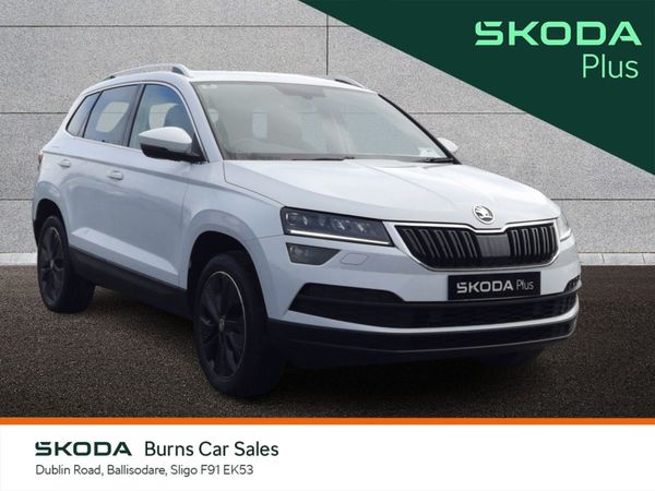 Skoda Karoq SUV, Petrol, 2022, White