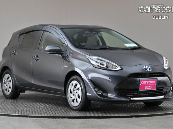 Toyota Aqua Hatchback, Petrol Hybrid, 2020, Grey