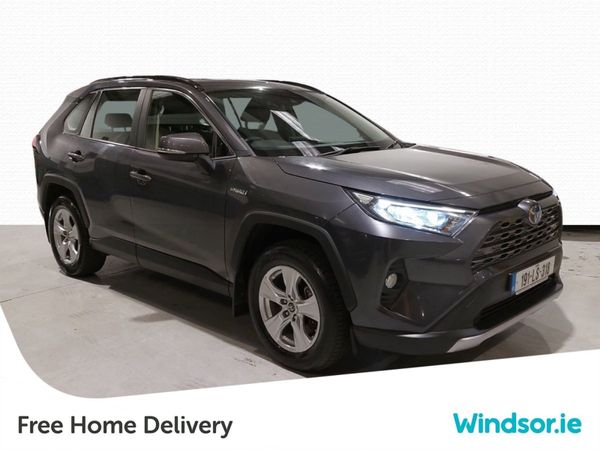 Toyota RAV4 SUV, Petrol Hybrid, 2019, Grey