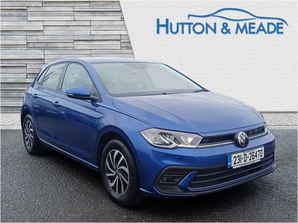 Volkswagen Polo Hatchback, Petrol, 2023, Blue