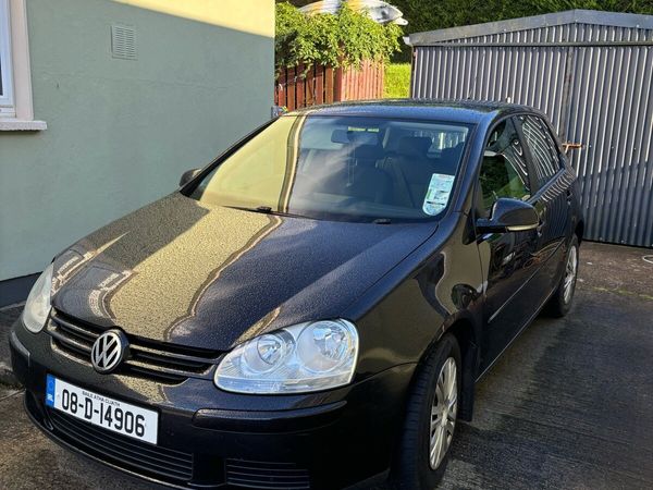 Volkswagen Golf Hatchback, Petrol, 2008, Black