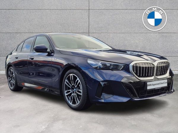 BMW 5-Series Saloon, Petrol Hybrid, 2024, Blue