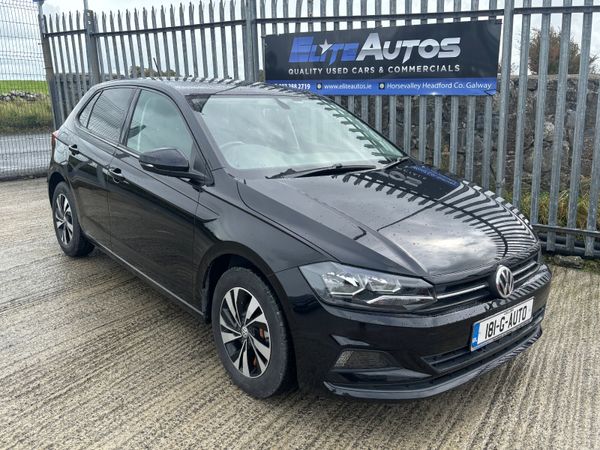 Volkswagen Polo Hatchback, Petrol, 2018, Black