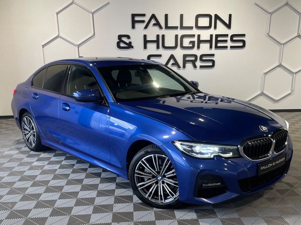 BMW 3-Series Saloon, Petrol Hybrid, 2021, Blue