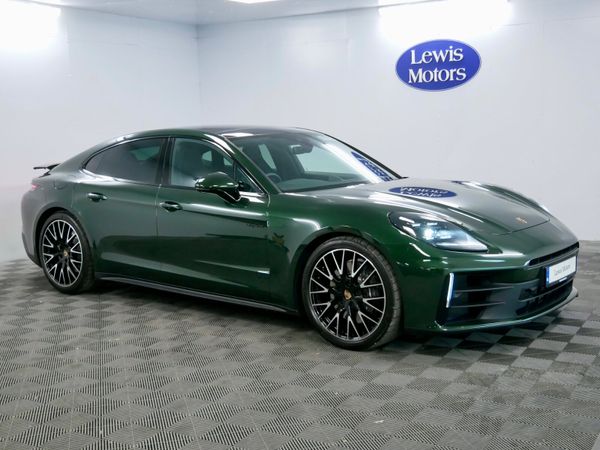 Porsche Panamera Hatchback, Petrol Hybrid, 2025, Green
