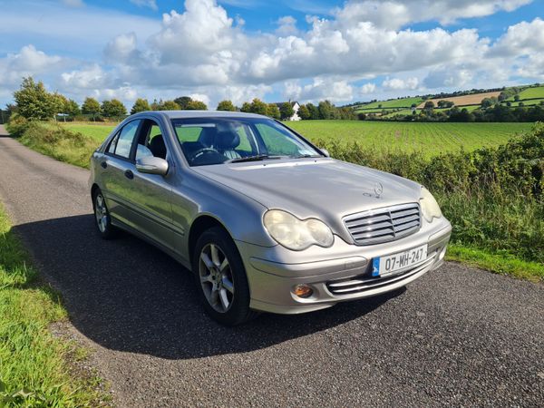 Mercedes-Benz C-Class Saloon, Petrol, 2007, Silver
