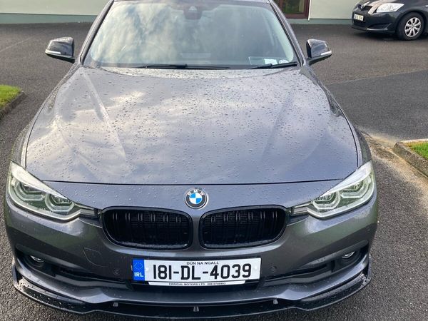 BMW 3-Series Saloon, Diesel, 2018, Grey