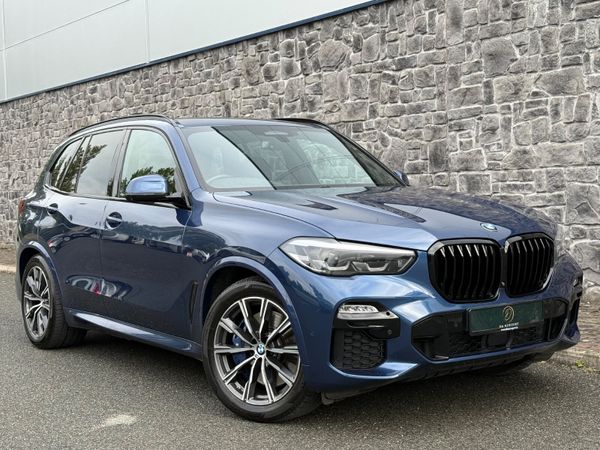 BMW X5 SUV, Petrol Plug-in Hybrid, 2021, Blue
