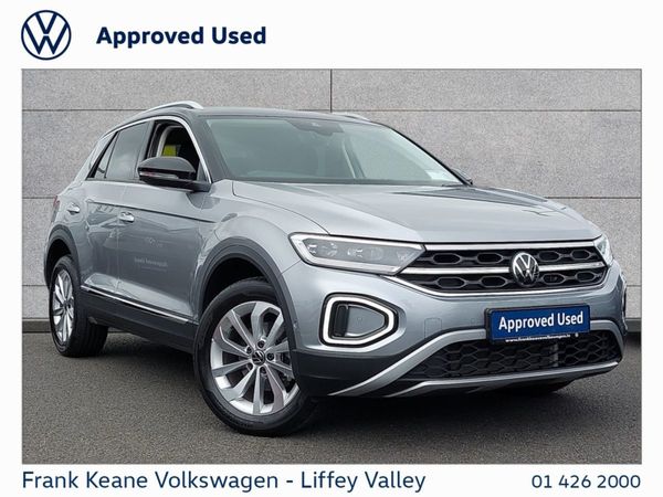 Volkswagen T-Roc SUV, Petrol, 2024, Silver
