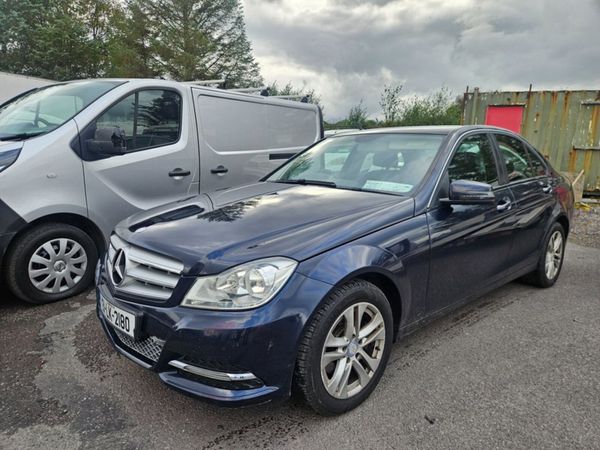 Mercedes-Benz C-Class Saloon, Diesel, 2013, Navy