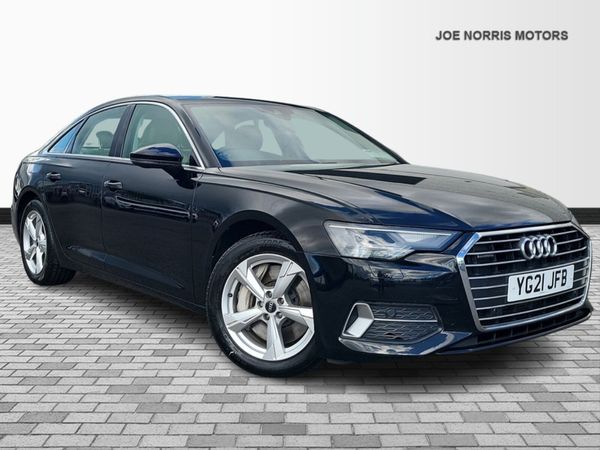 Audi A6 Saloon, Petrol Hybrid, 2021, Black