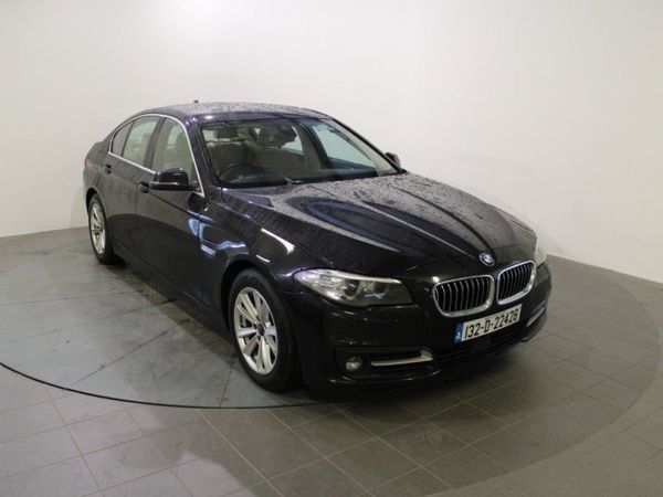 BMW 5-Series Saloon, Diesel, 2013, Black