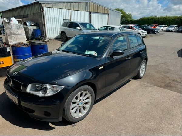 BMW 1-Series Hatchback, Petrol, 2007, Black