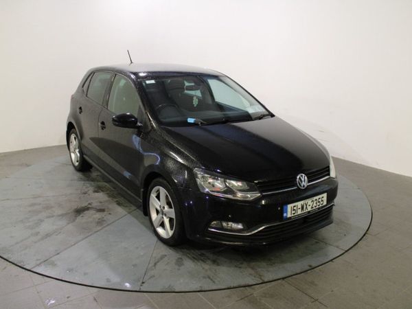Volkswagen Polo Hatchback, Diesel, 2015, Black