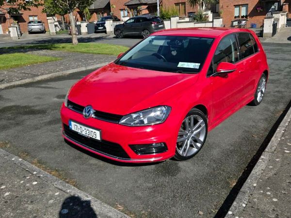 Volkswagen Golf Estate, Diesel, 2017, Red
