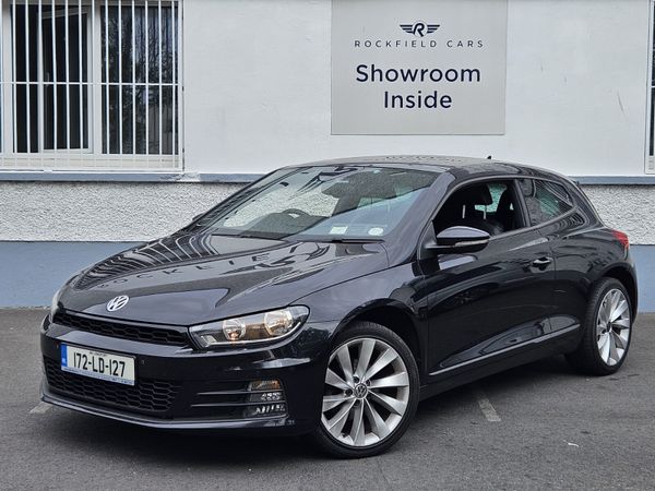 Volkswagen Scirocco Coupe, Diesel, 2017, Black