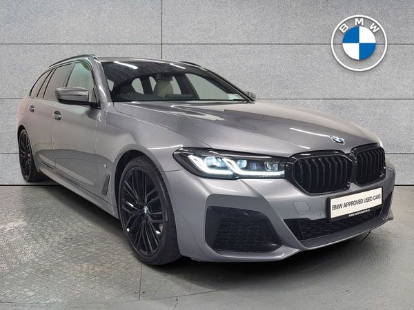 BMW 5-Series Estate, Diesel, 2023, Grey