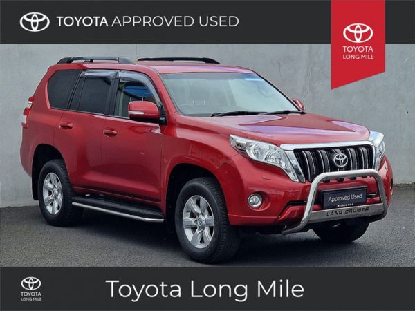 Toyota Land Cruiser SUV, Diesel, 2017, Red