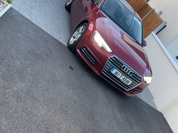 Audi A4 Saloon, Diesel, 2016, Red