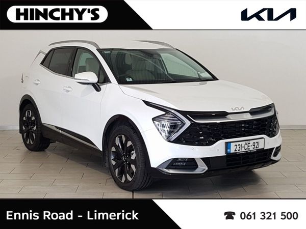 Kia Sportage SUV, Petrol Plug-in Hybrid, 2023, White