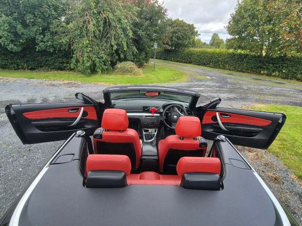 BMW 1-Series Convertible, Petrol, 2008, Black