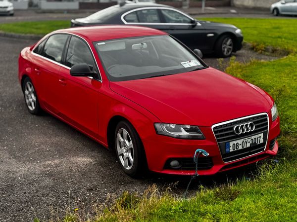 Audi A4 Saloon, Diesel, 2008, Red