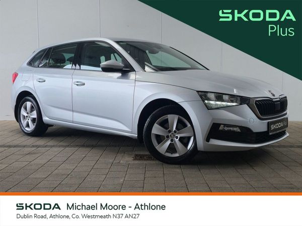 Skoda Scala Hatchback, Petrol, 2021, Grey