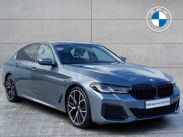 BMW 5-Series Saloon, Diesel, 2022, Blue