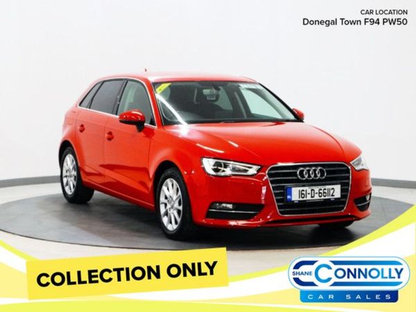 Audi A3 Hatchback, Petrol, 2016, Red
