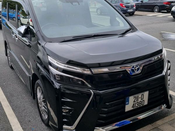 Toyota Voxy MPV, Petrol Hybrid, 2021, Black
