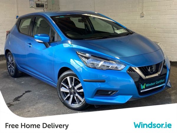 Nissan Micra Hatchback, Petrol, 2019, Blue