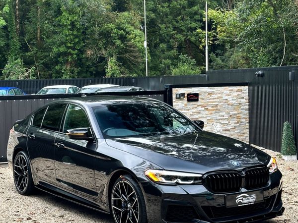 BMW 5-Series Saloon, Petrol Plug-in Hybrid, 2022, Grey