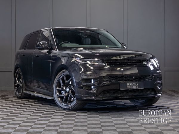 Land Rover Range Rover Sport SUV, Petrol Plug-in Hybrid, 2022, Black