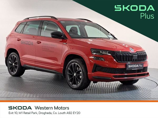 Skoda Karoq SUV, Diesel, 2025, Red