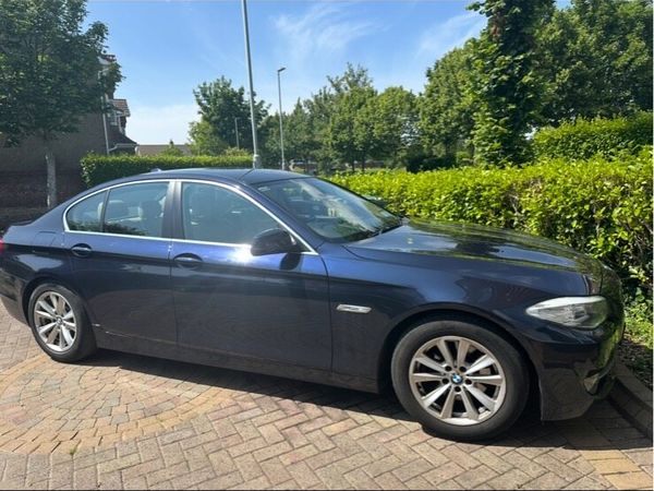BMW 5-Series Saloon, Diesel, 2012, Blue