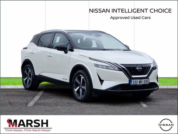 Nissan Qashqai MPV, Petrol Hybrid, 2023, Black