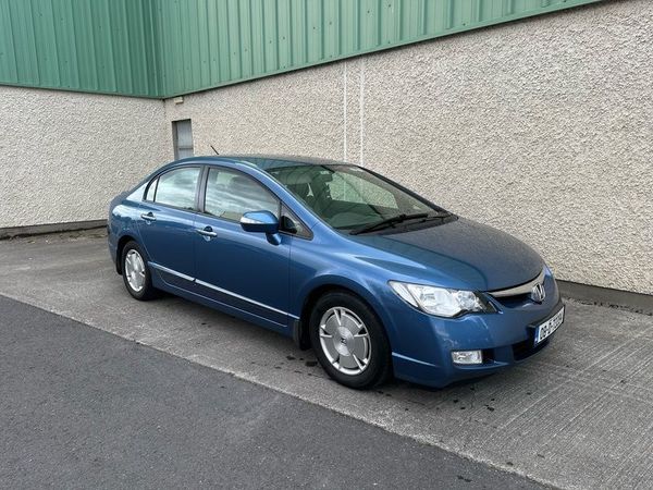 Honda Civic Saloon, Petrol Hybrid, 2008, Blue