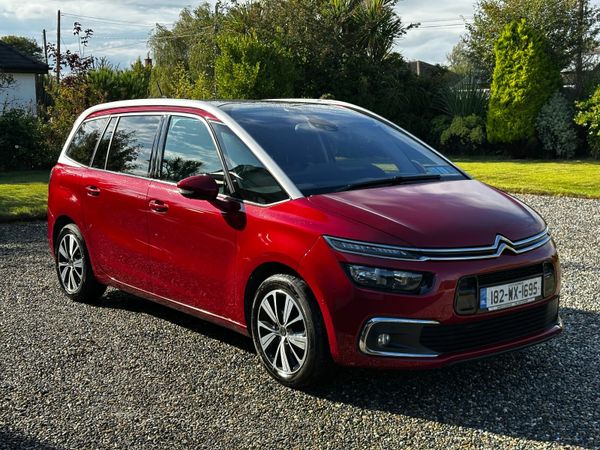 Citroen Grand C4 Spacetourer MPV, Diesel, 2018, Red