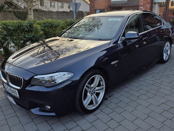 BMW 5-Series Saloon, Diesel, 2015, Blue