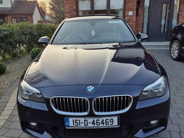 BMW 5-Series Saloon, Diesel, 2015, Blue