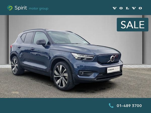 Volvo XC40 SUV, Electric, 2022, Blue