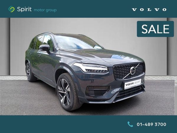 Volvo XC90 SUV, Petrol Plug-in Hybrid, 2022, Grey