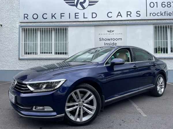 Volkswagen Passat Saloon, Petrol, 2019, Blue