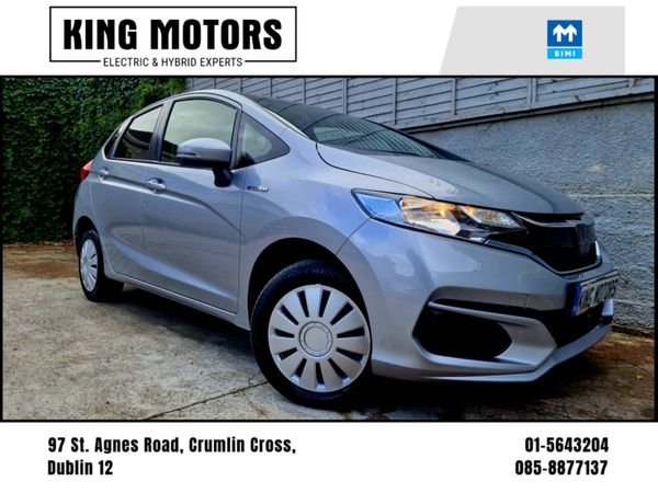 Honda Fit Hatchback, Petrol Hybrid, 2018, Silver