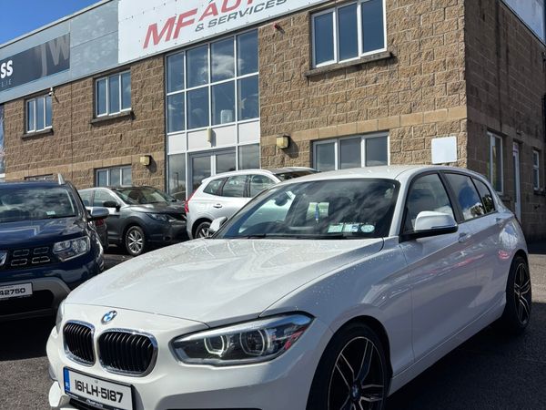 BMW 1-Series Hatchback, Diesel, 2016, White