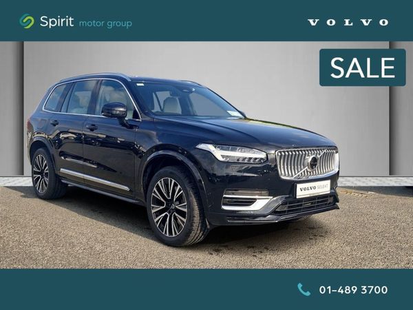 Volvo XC90 SUV, Petrol Plug-in Hybrid, 2023, Black