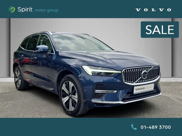 Volvo XC60 SUV, Petrol Plug-in Hybrid, 2024, Blue